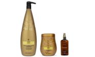 Clorofitum Ouro 24 K Gold Progressiva e Máscara e Cauterizador 100 ml