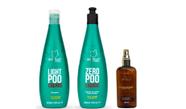 Clorofitum Zero Poo Shampoo e Ativador de Cachos e Cauterizador 100 ml