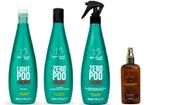 Clorofitum Zero Poo Shampoo e Co-Wash e Soro Day After e Cauterizador 100 ml