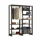 Closet com 1 Cabideiro, e 9 Prateleiras EY101-103 Linha Yes Naturart