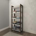 Closet Modulado Aberto - Estante alta Multiuso 5 prateleiras 65cm AZ1005 Tecno Mobili