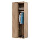 Closet Modulado Sem Portas Canto Reto MDF Lotus Belmax