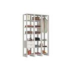 Closet Multi Yes Com Cabideiro 2 Gavetas e 14 Prateleiras Nova Mobile