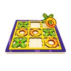 Tic Tac Toe Jogo Da Velha Infantil Corte A Laser 20X20Cm