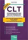 CLT 2018. Consolidação das Leis do Trabalho