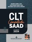 CLT comentada SAAD - EDITORA MIZUNO