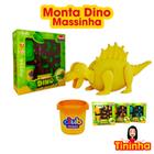 Club Massa Monta Dino Mini Kit Sortido Massinha de Modelar Infantil Dinossauro