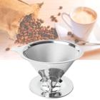 Coador De Cafe Aço Inox Reutilizavel Ecologico Tamanho 102 - shopmix