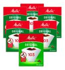 Coador De Café De Papel Filtro Melitta N103 Kit 6