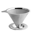 Coador De Café Pour Over 101 Aço Inox Sem Uso De Papel - Laurus