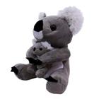 Coala Mãe E Filhote 27cm - Pelúcia
