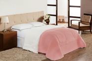 Coberdrom Casal King Dupla Face Sherpa Plush Macio 2,50 X 2,60 Rosa - Toaninni