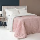 Coberdrom Casal Queen Cobertor Edredom Manta Soft e Sherpa Quente e Macio Inverno 1 Peça