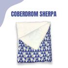 Coberdrom Edredom Dupla Face Infantil Com Sherpa Estampado