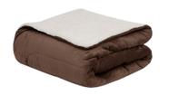 Coberdrom Flannel Cappuccino Sherpa 2,45x2,20 Sultan