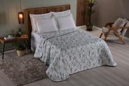 Coberta cama casal queen percal estampado 400 fios edredom 100% poliester - Beatriz Enxovais