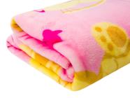 Cobertor Bebe Estampado Menina Mia Macio Anti Alérgico Baby Flannel 0,90mx1,10m