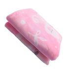 Cobertor Bebe Estampado Rosa Maya Macio Anti Alérgico - Etruria