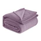 Cobertor Bedsure Fleece King Size Fog Purple 274x229cm