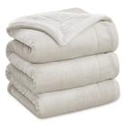 Cobertor Bedsure Sherpa Fleece Queen Size 220GSM para o inverno