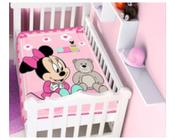 Cobertor Berço Baby Infantil Jolitex Raschel Plus Disney Minnie Surpresa 090cm X 110cm