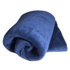 Cobertor Blush Queen Mantinha Felpuda 1 Peça - Azul Marinho