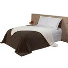 Cobertor Cama Casal Queen New York Sherpa com Mantinha - MR Enxovais