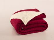 Cobertor canada soft com manta sherpa casal queen 1pc