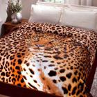 Cobertor Casal Jolitex 1,80x2,20m Leopardo