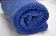 Cobertor Casal Manta Felpuda 01 Peça (toque Aveludado) Azul