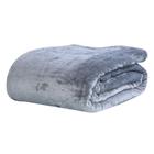 Cobertor Casal Microfibra Velour Neo Clássico Camesa - Cinza