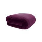 Cobertor Casal Neo Velour 180X220 Liso 300G/M Beringela - Camesa