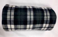 Cobertor Casal Polar Fleece Xadrez C/Estilo Escocês 180x220m