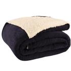 Cobertor Casal Queen Canada Manta Sherpa Fleece Dupla Face - GARRA