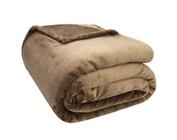 Cobertor Casal Velour 180cm x 220cm Camesa