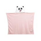 Cobertor com touca da coleção urso sem curso - panda