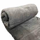 Cobertor Day Manta Aveludada Microfibra Macia Casal King 01 Peça - Cinza