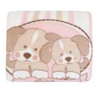 Cobertor de Bebê Acalanto Estampado Cachorrinhos Rosa - Colibri