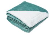 Cobertor de Bebe Berço 1,10x90cm Sherpa 400Gr Aqua Sultan