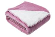 Cobertor De Bebe Para Berço Menina Rosa 1,10x90Cm Sultan
