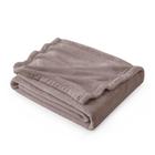 Cobertor de lã Bedsure Twin Size Mocha Brown 300GSM