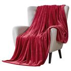 Cobertor de lã Walensee Plush Throw Red King Size 270x230cm