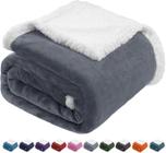 Cobertor de pelúcia de flanela BEAUTEX Sherpa Fleece 130 x 150 cm