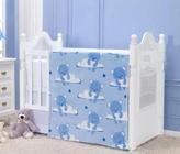 Cobertor etruria baby flannel baby urso azul 0,90cm x 1,10m