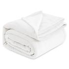 Cobertor Fleece Bedsure Queen Size - Macio, Leve e Branco