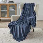 Cobertor Fleece Bedsure XL - Azul Mineral - 130x180cm - 300GSM