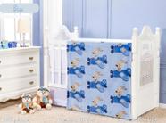 Cobertor Infantil Baby Flannel Biss Azul - Etruria