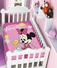 Cobertor Infantil Bebê Jolitex Antialérgico Minnie Brincando