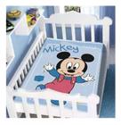 Cobertor Infantil Berço Bebê Raschel Plus Mickey - Pra Casa Decor