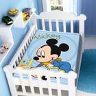 Cobertor Infantil Disney Baby Mickey Jolitex Azul 90x110cm